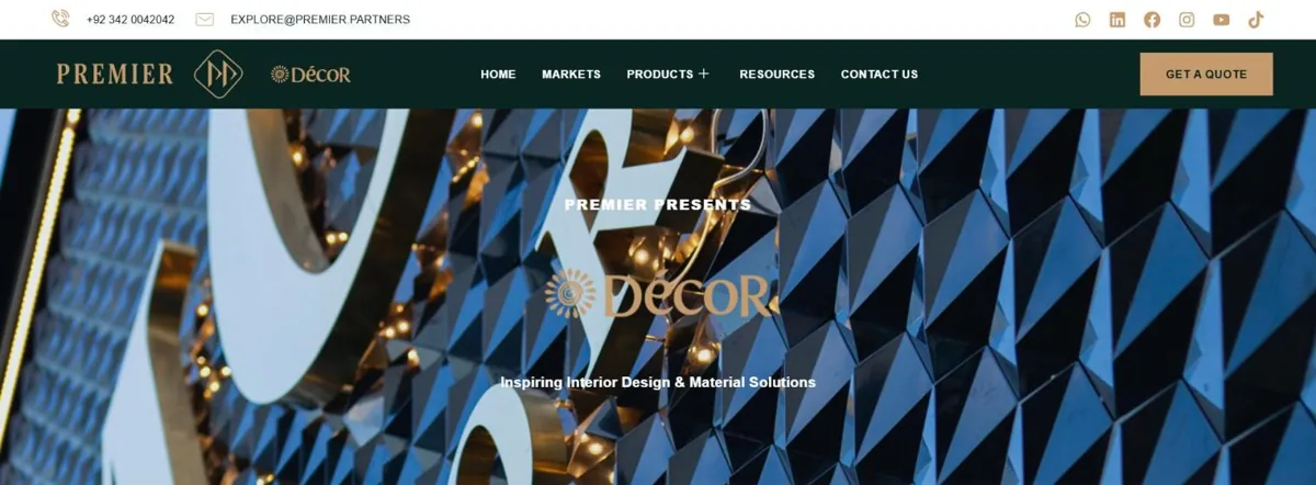 Décor website